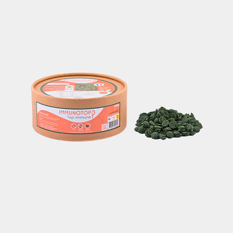 Happy Scoop - Complément alimentaire croquettes bonne santé Immunotop pour chiens