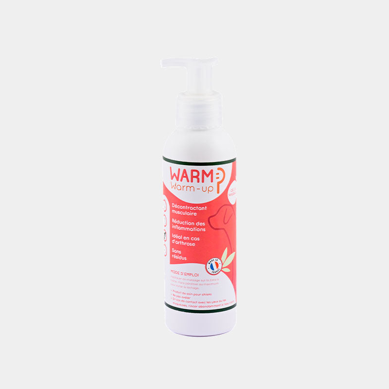 Happy Scoop - Gel décontractant muscles Warm pour chiens