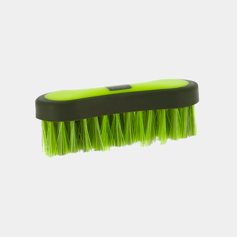 Hippotonic - Brosse de tête softfun jaune néon | - Ohlala