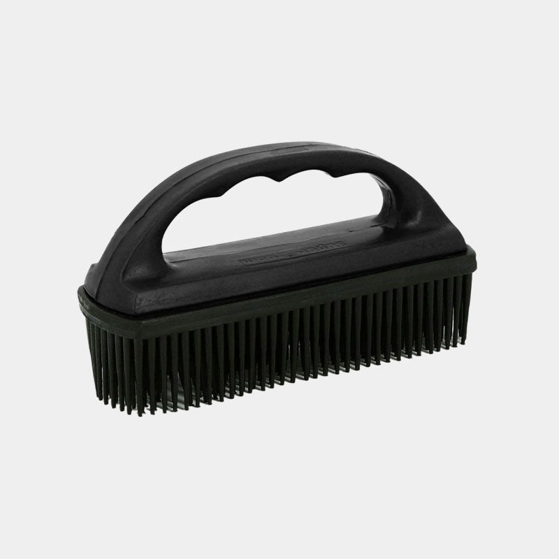Hippotonic - Brosse en caoutchouc pour tapis noir/ noir | - Ohlala