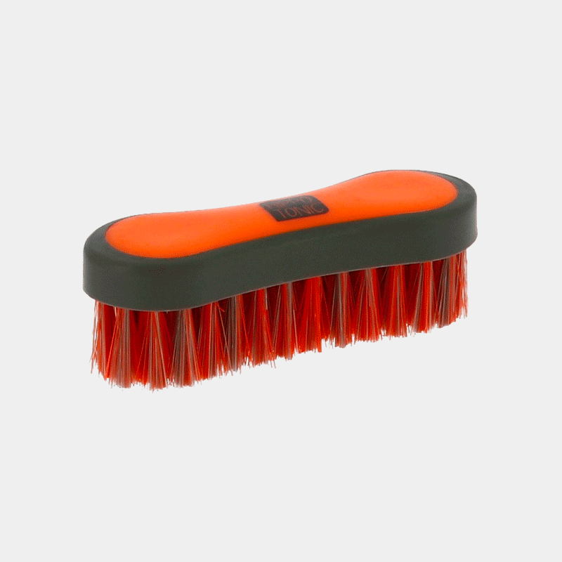 Hippotonic - Brosse de tête softfun orange néon | - Ohlala