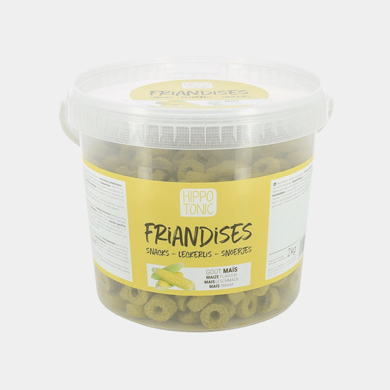 Hippotonic - Friandises pour chevaux Maïs 3kg