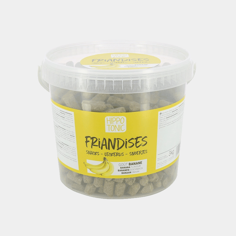 Hippotonic - Friandises pour chevaux banane 3kg