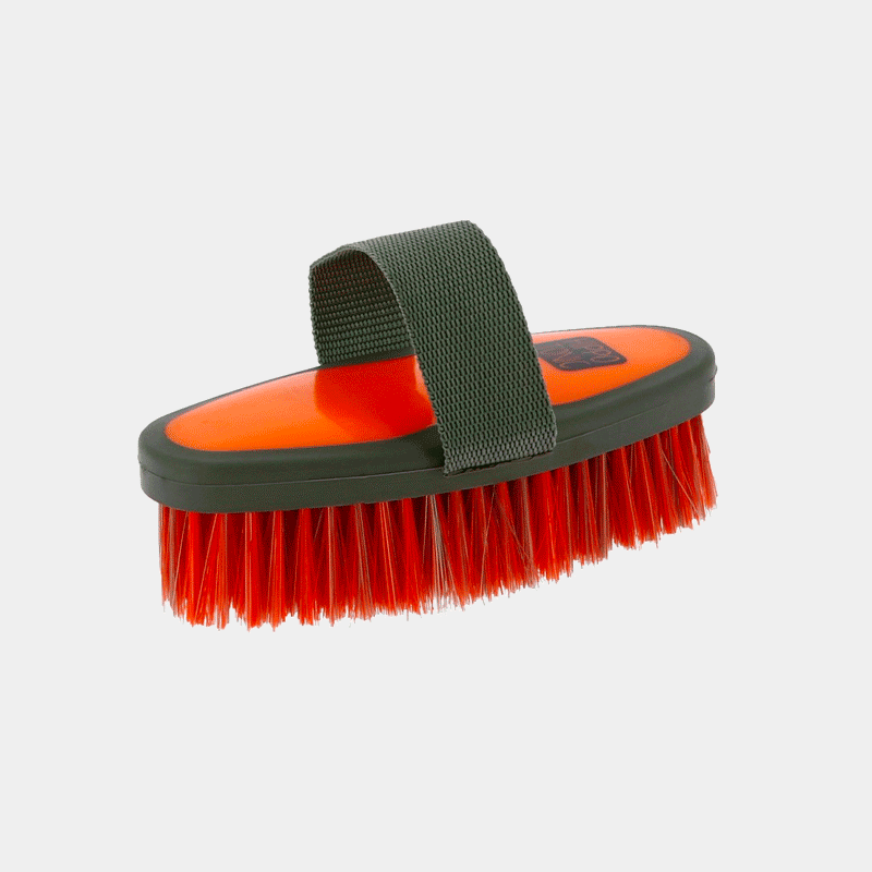 Hippotonic - Brosse douce softfun orange néon | - Ohlala