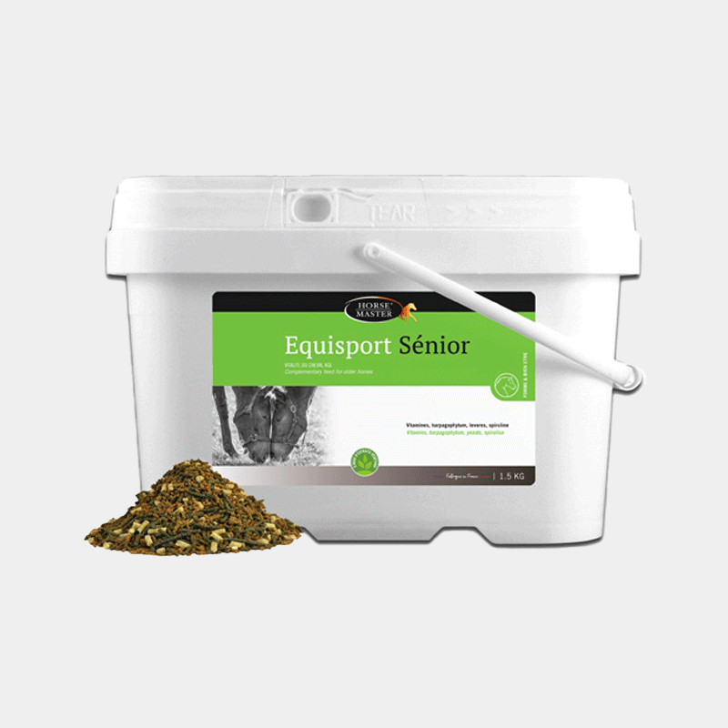 Horse Master - Complément alimentaire bien-être et vitalité du cheval âgé Equisport Senior | - Ohlala