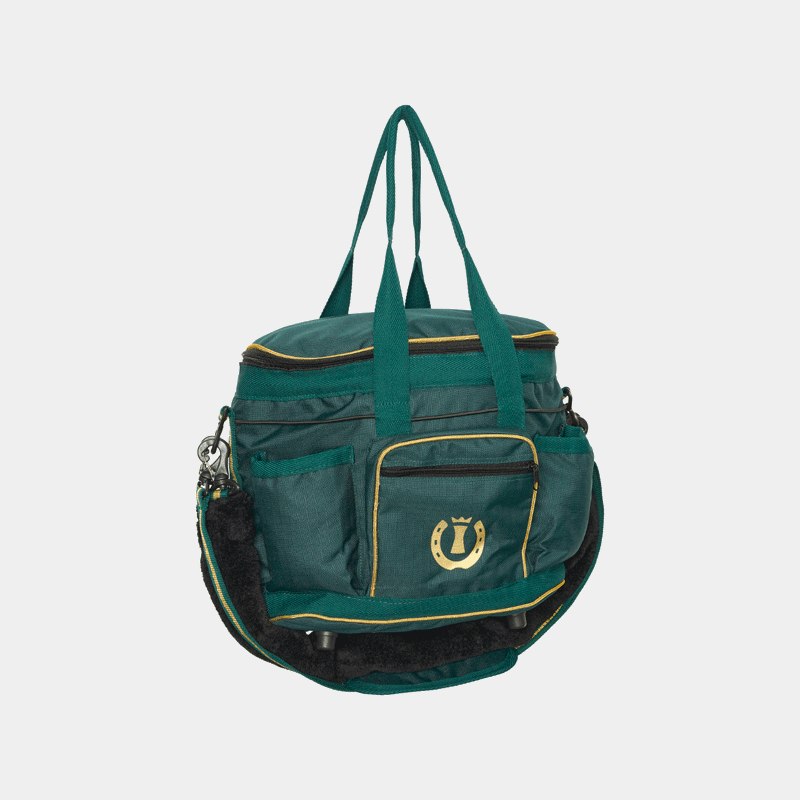 Imperial Riding - Sac de pansage Classic vert