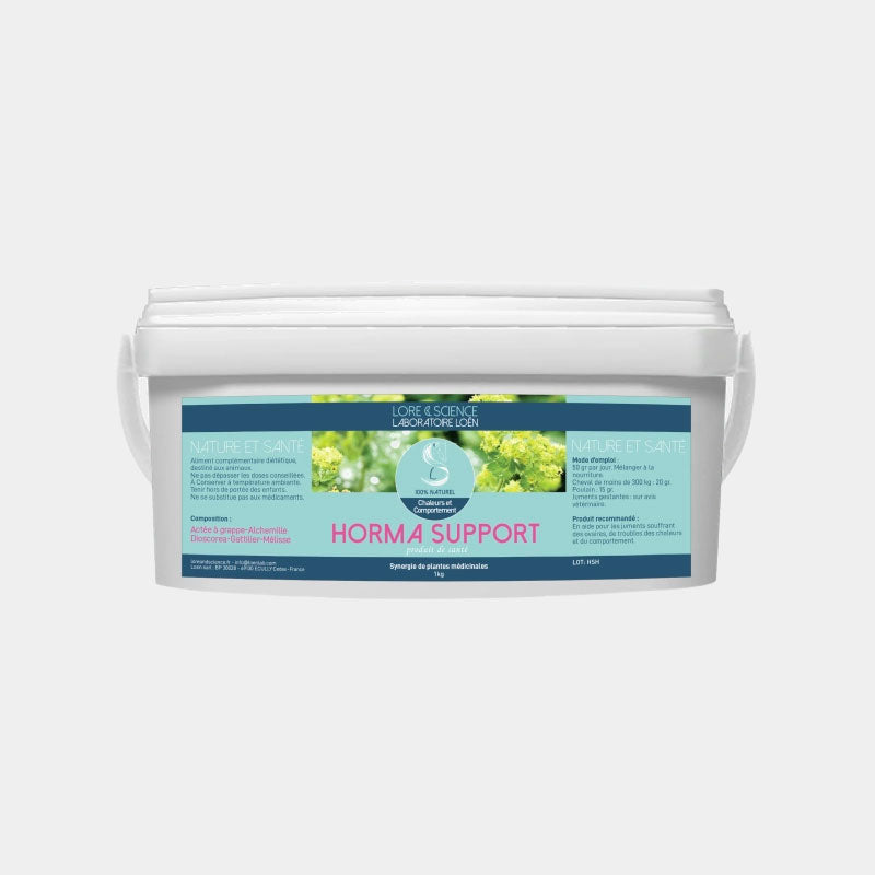 Lore & Science - Complément alimentaire pour le cycle hormonal des juments Horma Support