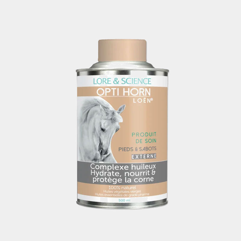 Lore & Science - Huile nutritive et assainissante pour sabots Opti Horn