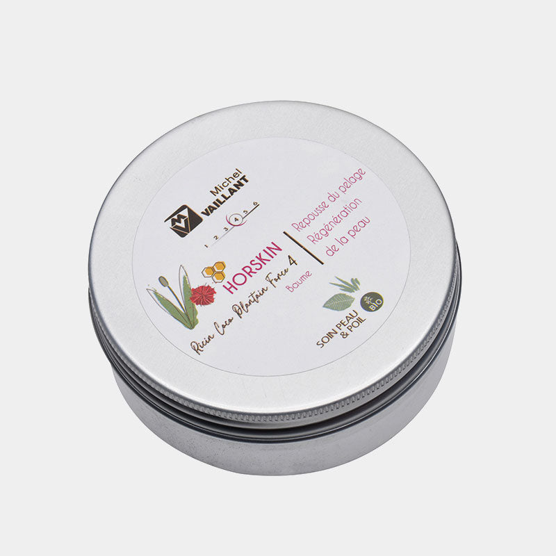 Michel Vaillant - Baume Bio plantain ricin coco repousse pelage, régénération peau Horskin