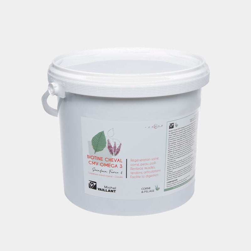 Michel Vaillant - Complément alimentaire granulés pour sabot Biotine CMV Oméga 3