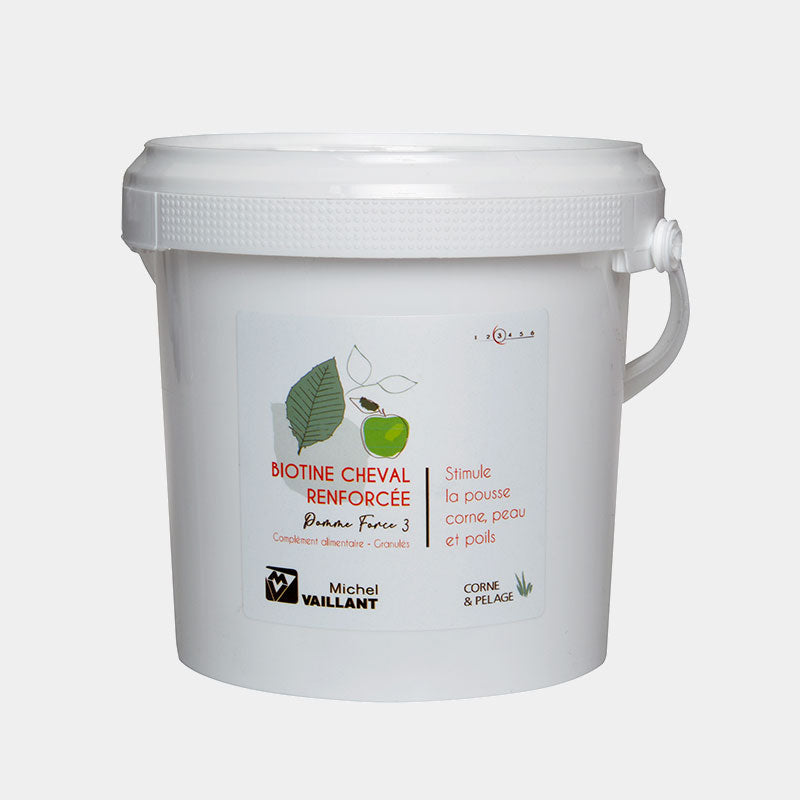Michel Vaillant - Complément alimentaire granulés pour sabot et peau Biotine renforcée pomme