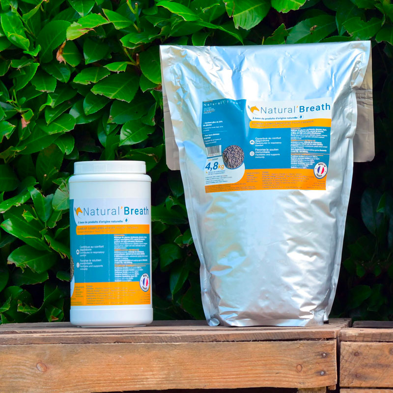 Natural' innov - Compléments alimentaire Natural'Breath confort respiratoire 4.8 kg