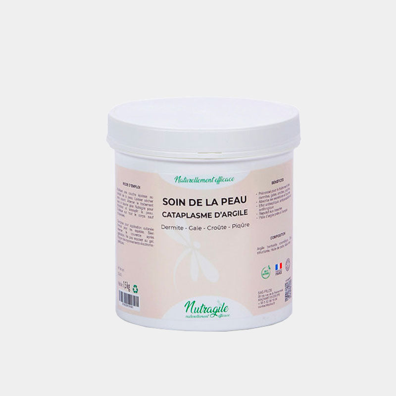 Nutragile - Pate d'argile soins de la peau