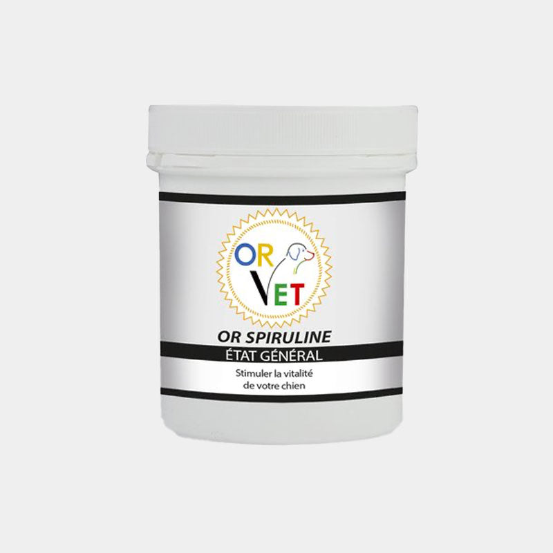 OR VET - Complément alimentaire pour l'état général du chien Spriruline