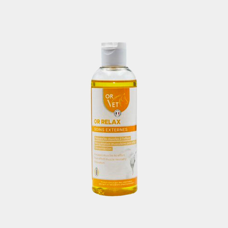 OR VET - Huile de massage musculaire décontractante Relax