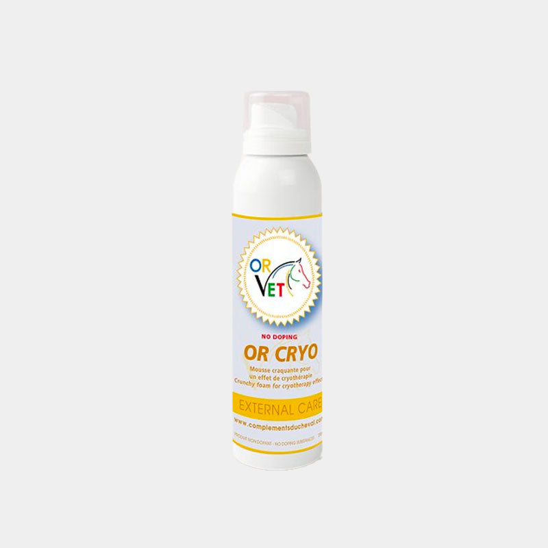 OR VET - Mousse craquante effet de cryothérapie Cryo