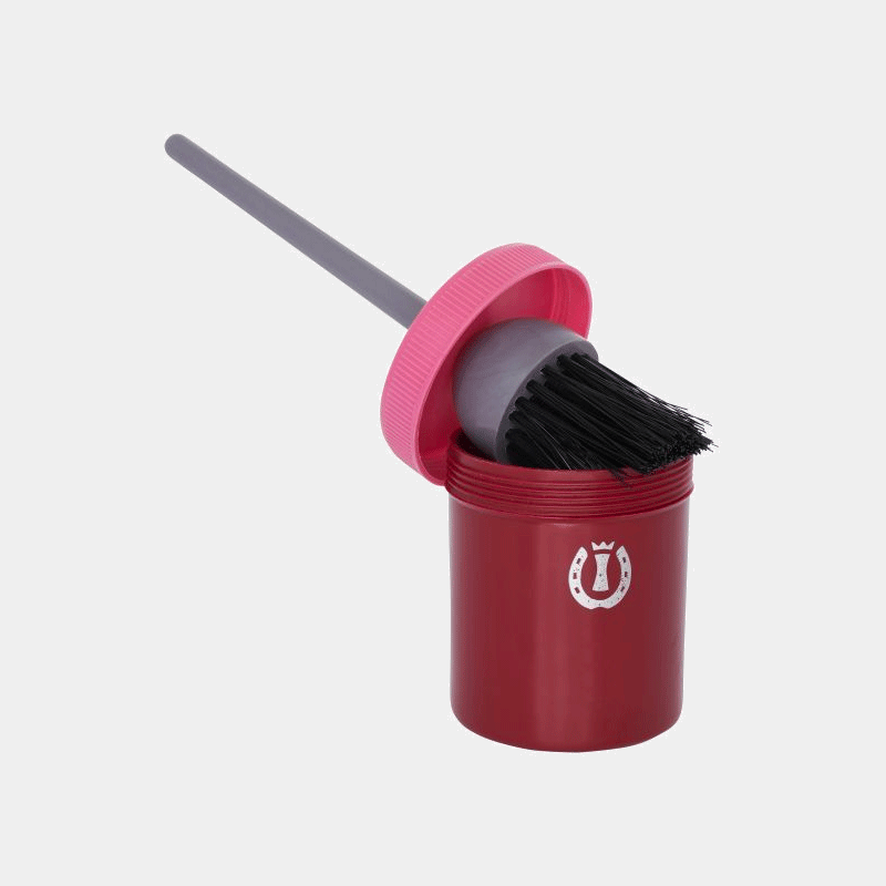 Imperial Riding - Pinceau avec pot rose/ gris