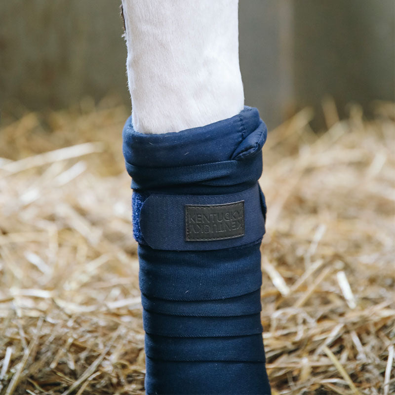 Kentucky Horsewear - Bandes de repos Repellent marine (set de 4) | - Ohlala
