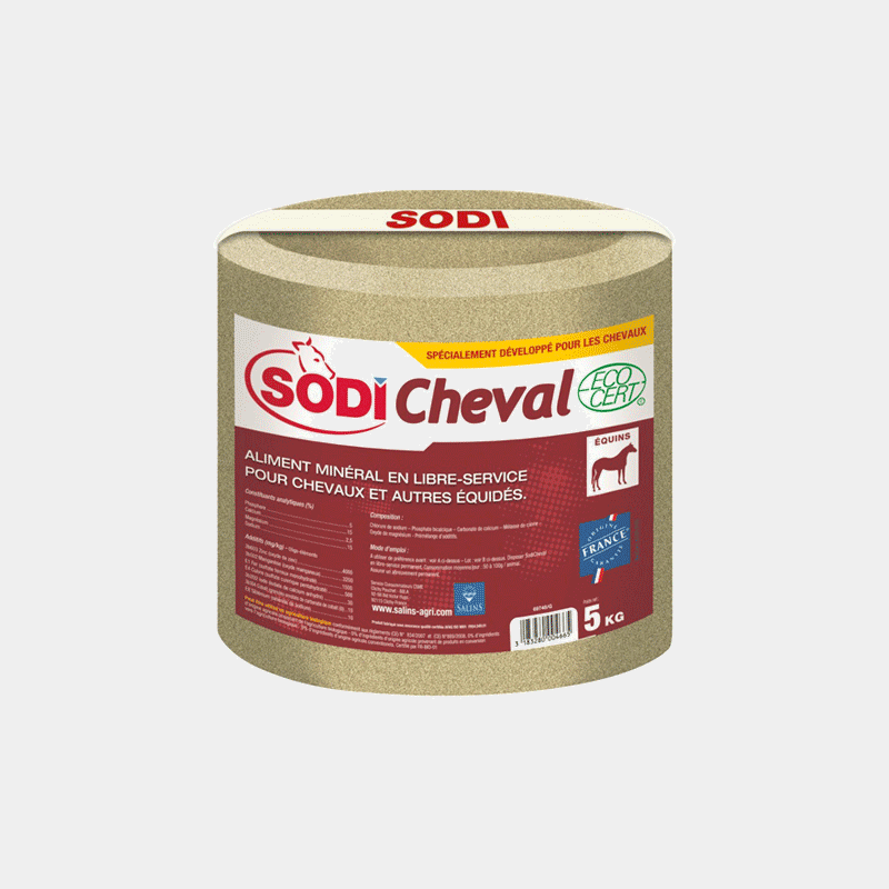 Sodi - Pierre à sel minéral 5kg | - Ohlala