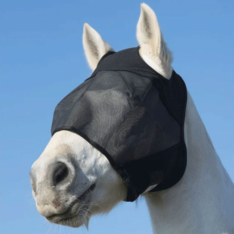 Absorbine - Masque anti-mouche sans oreille UltraShield FlyMask noir