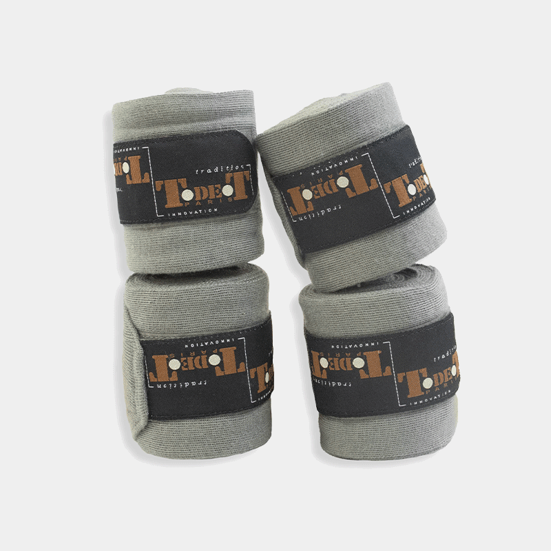 TdeT - Bandes de repos gris (set de 4) | - Ohlala