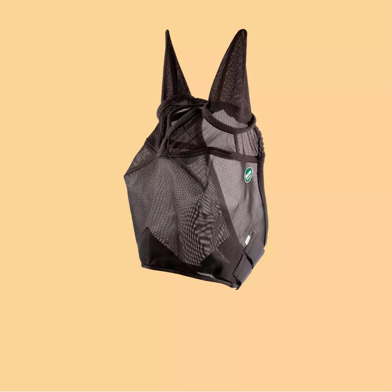 Ravene - Masque pour chevaux anti-mouches et UV avec oreilles