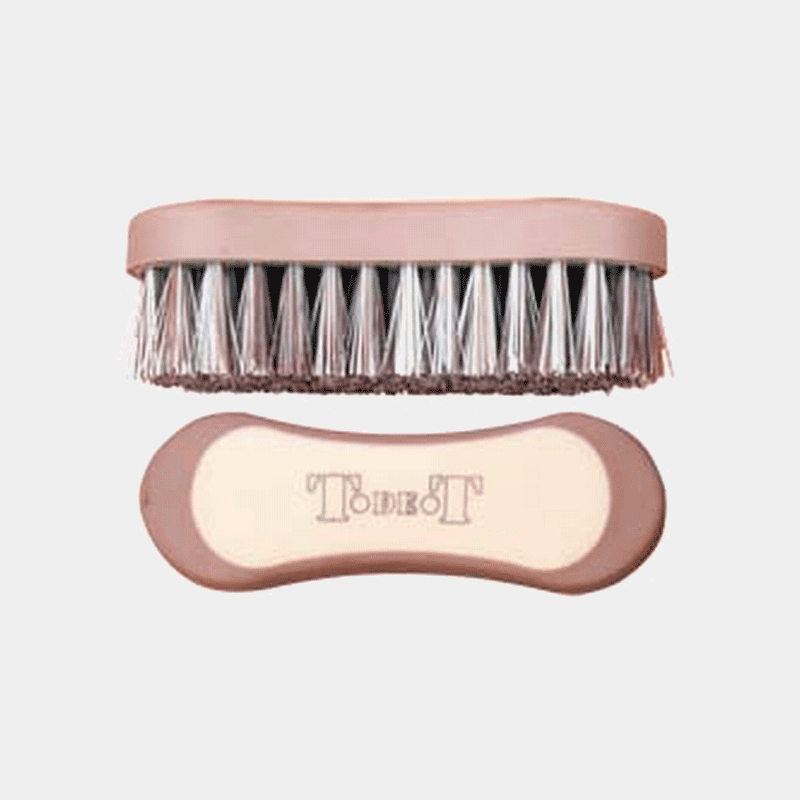 TdeT - Brosse de tête bicolore marron/beige | - Ohlala