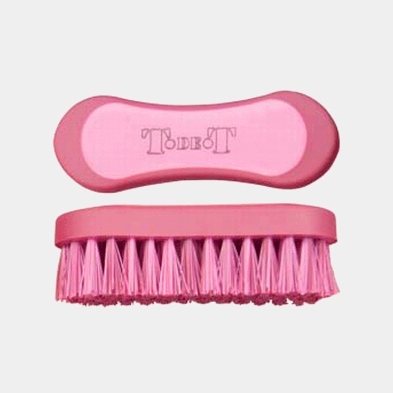 TdeT - Brosse de tête bicolore bordeaux/rose | - Ohlala