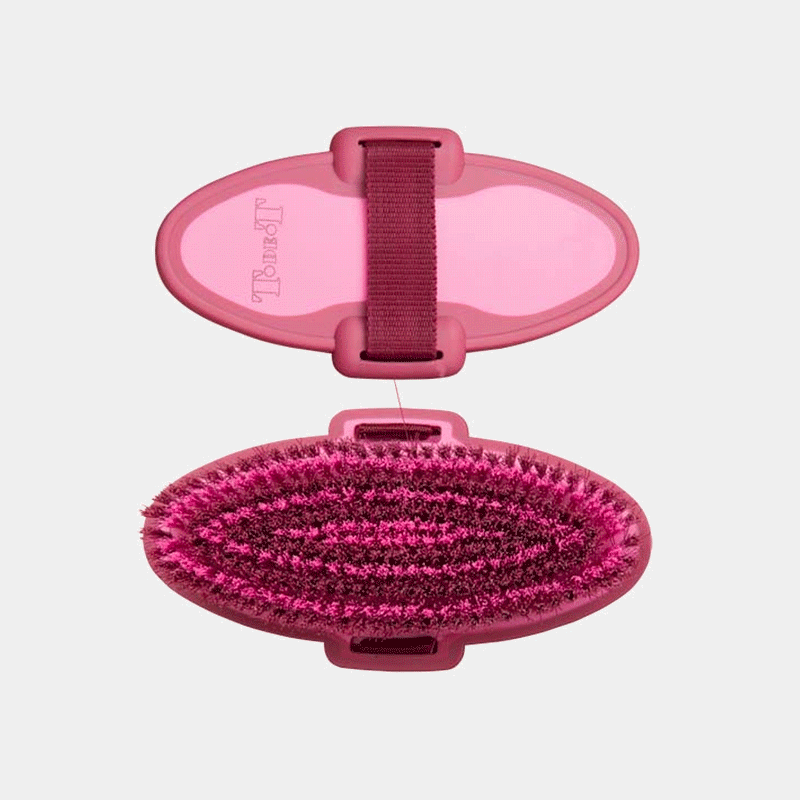 TdeT - Brosse douce bicolore bordeaux/rose | - Ohlala
