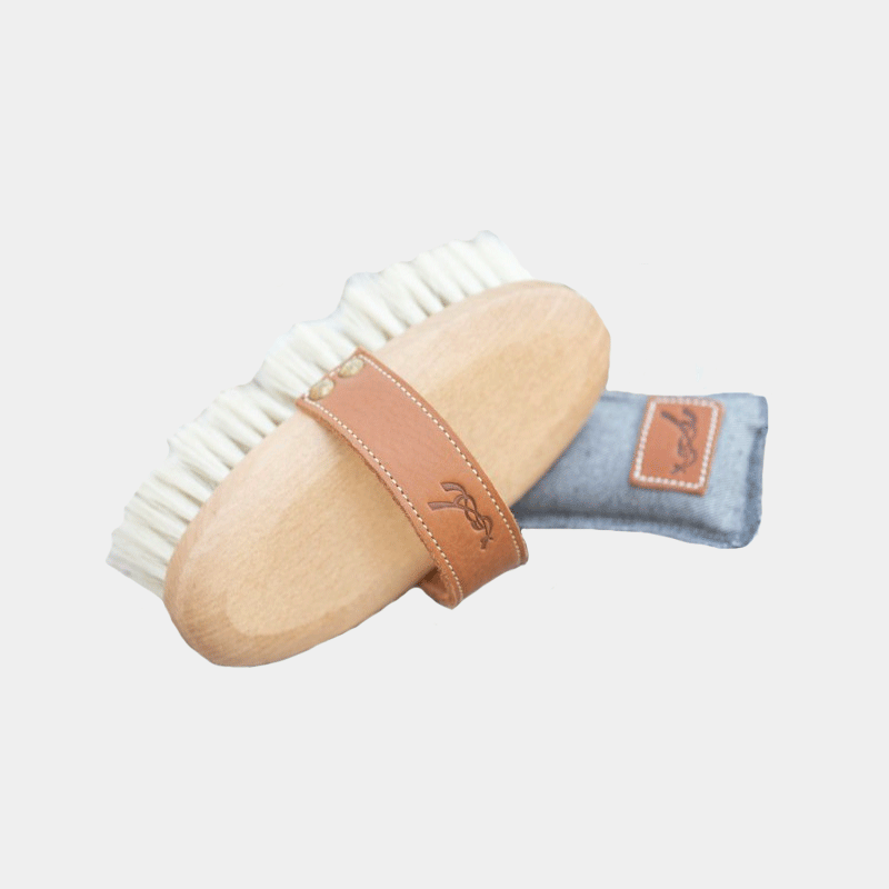 Pénélope Store - Petite brosse douce sangle cuir | - Ohlala