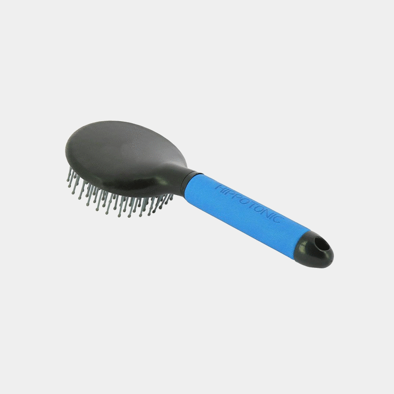 Hippotonic - Brosse à crinière soft bleu roi | - Ohlala