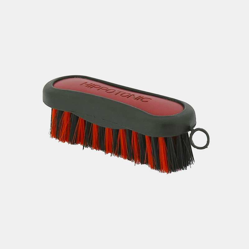 Hippotonic - Brosse de tête soft bordeaux | - Ohlala