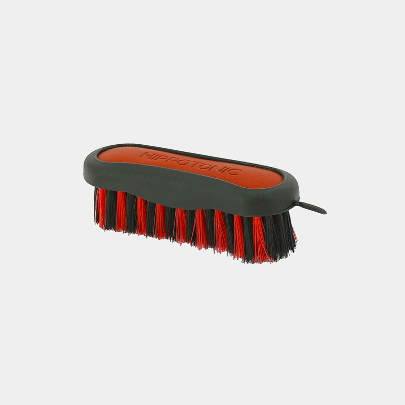 Hippotonic - Brosse de tête soft rouge | - Ohlala