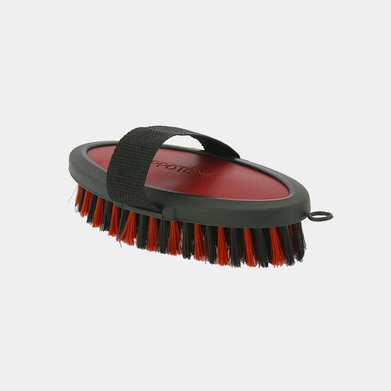 Hippotonic - Brosse soft grand modèle bordeaux | - Ohlala