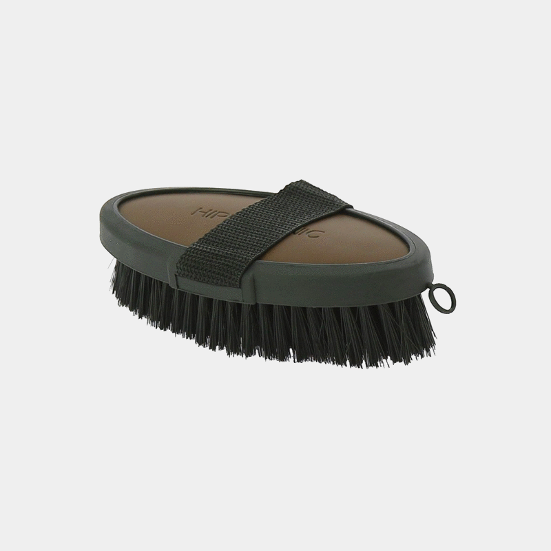 Hippotonic - Brosse soft petit modèle brun | - Ohlala