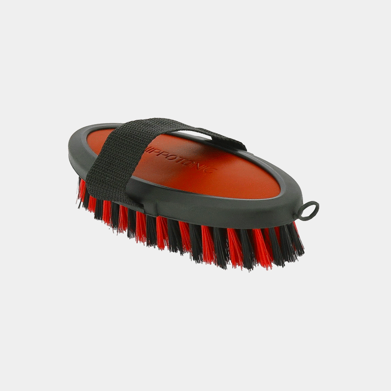 Hippotonic - Brosse soft grand modèle rouge | - Ohlala