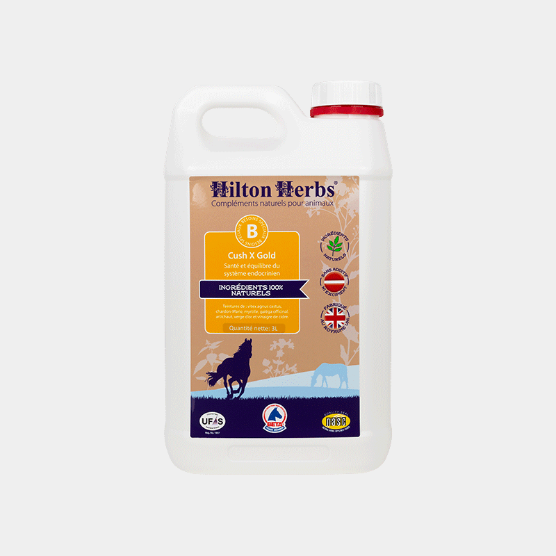 Hilton Herbs - Complément alimentaire Syndrome de Cushing Cush-X gold 3L