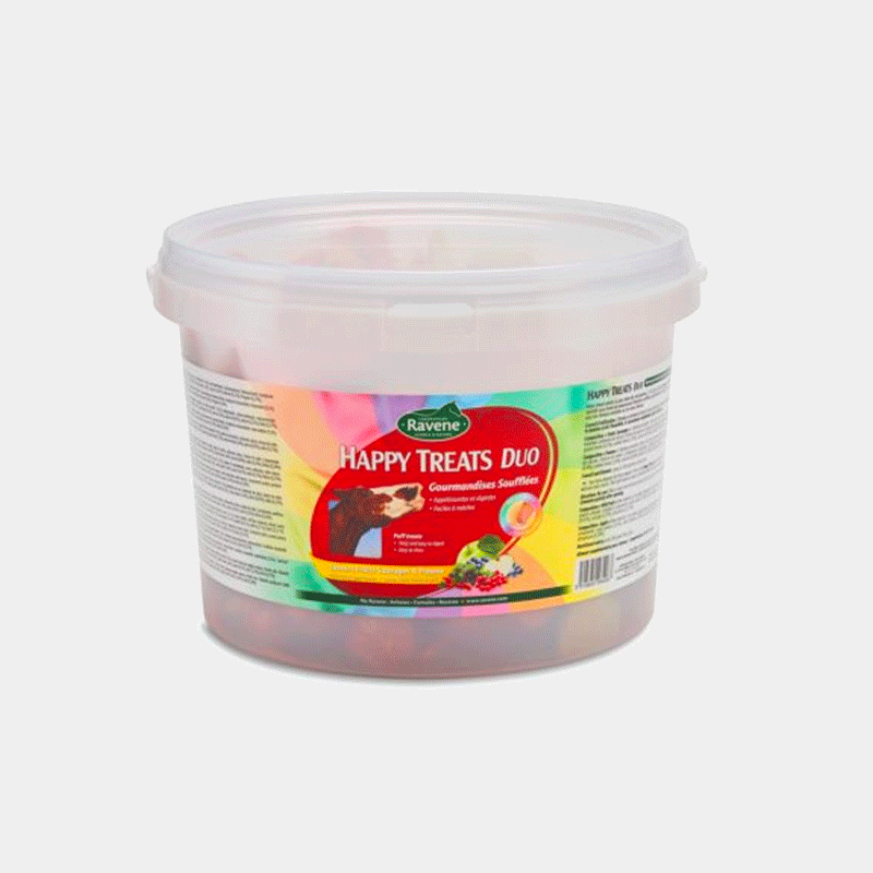 Ravene - Friandises Happy Treats Duo Pomme / Fruits Sauvages 2kg | - Ohlala