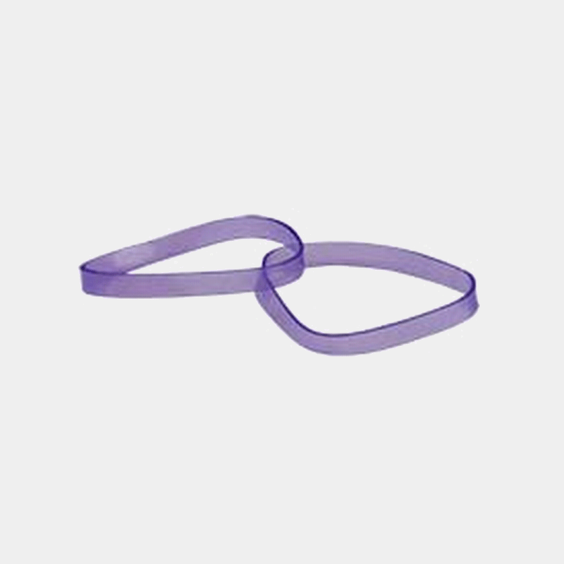 TdeT - Élastique à natter silicone violet | - Ohlala