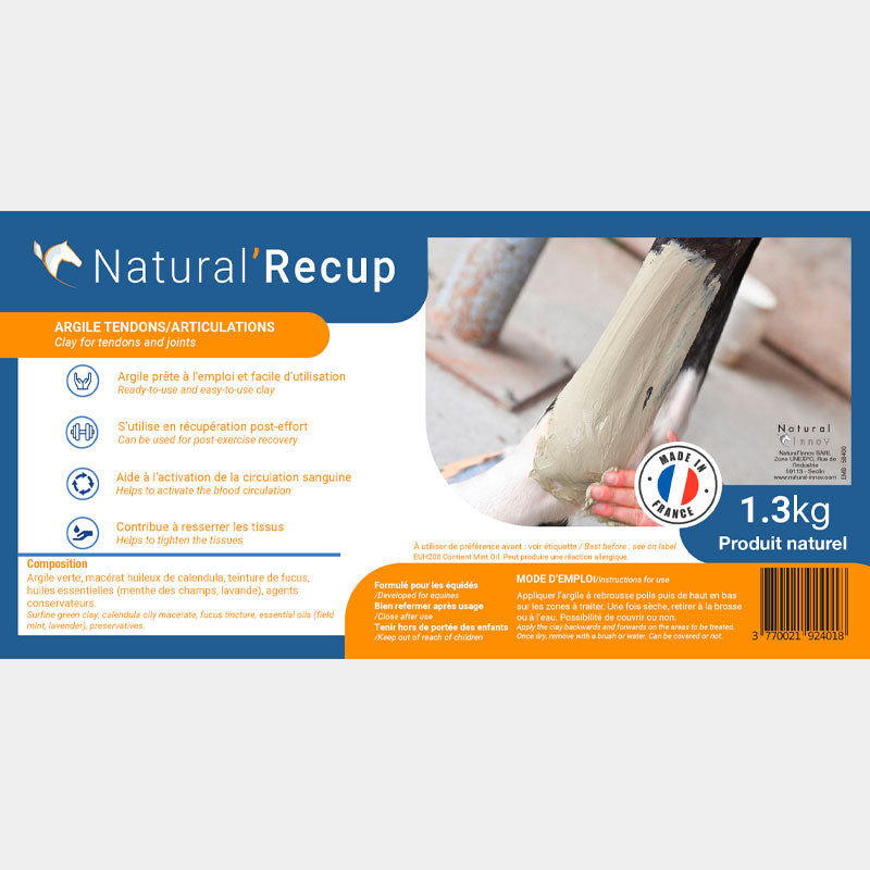 Natural' Innov - Argile verte pour tendons natural'recup