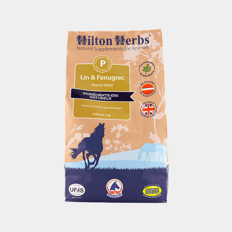 Hilton Herbs - Compléments alimentaire Reprise d'états Lin & Fenugrec 3kg | - Ohlala