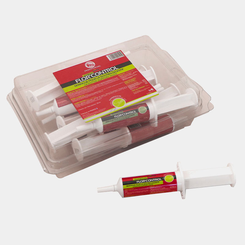 Paskacheval - Complément alimentaire soutien digestif du poulain Flor'control 10x20 ml