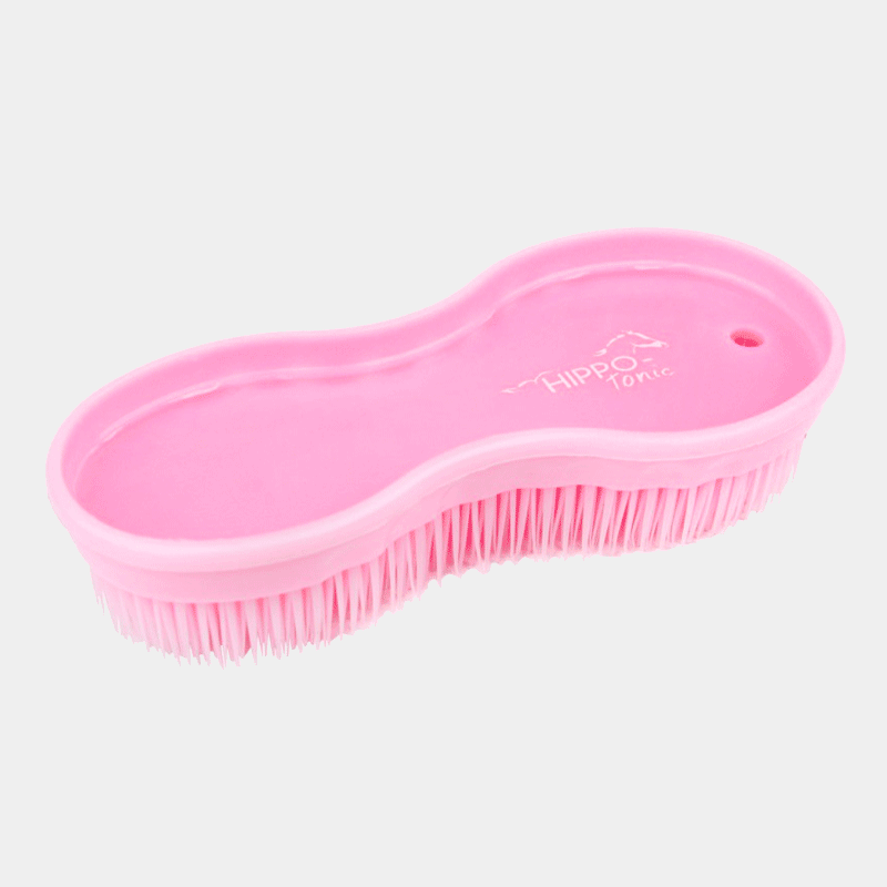 Hippotonic - Brosse multi-fonctions rose | - Ohlala