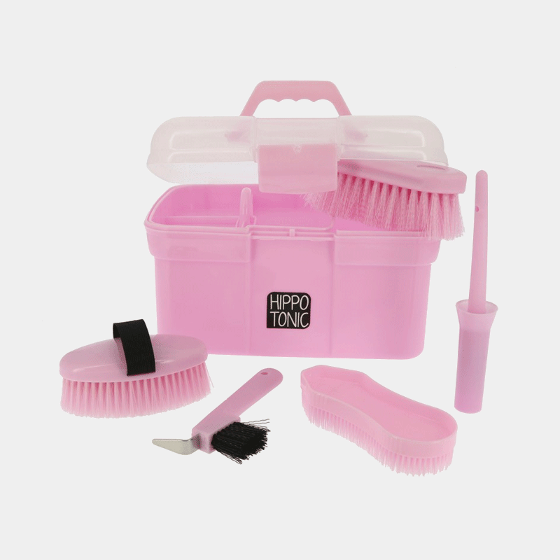 Hippotonic - Coffre de pansage rose