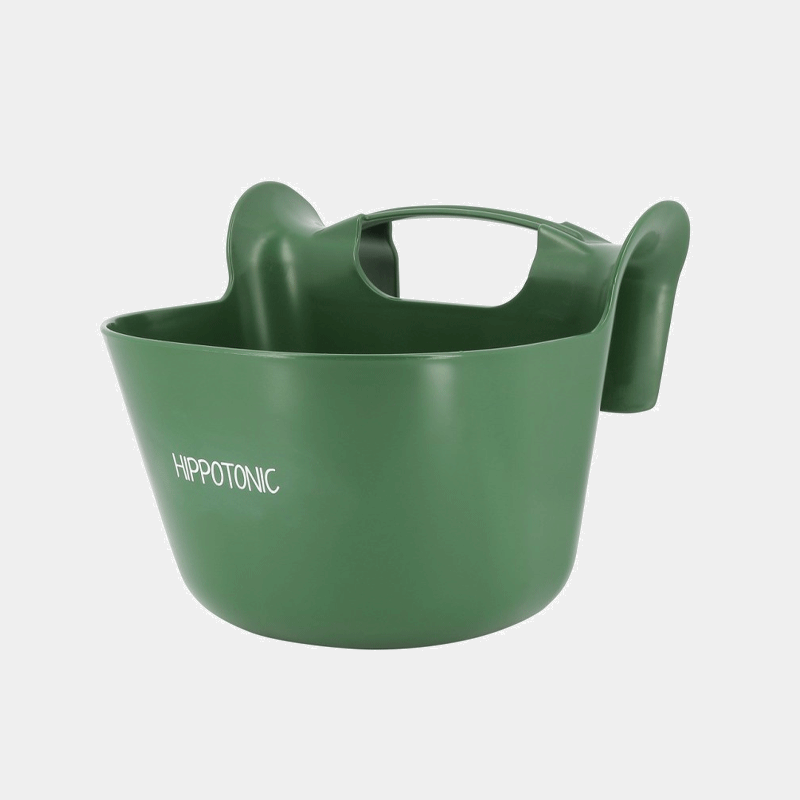 Hippotonic - Mangeoire portative à crochets vert | - Ohlala