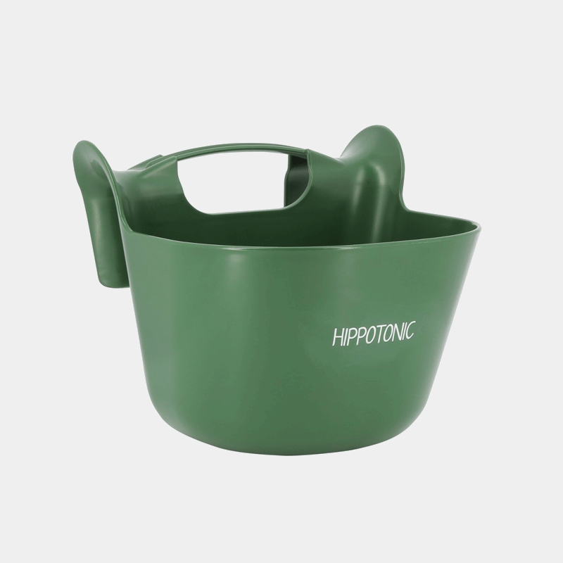 Hippotonic - Mangeoire portative à crochets vert | - Ohlala