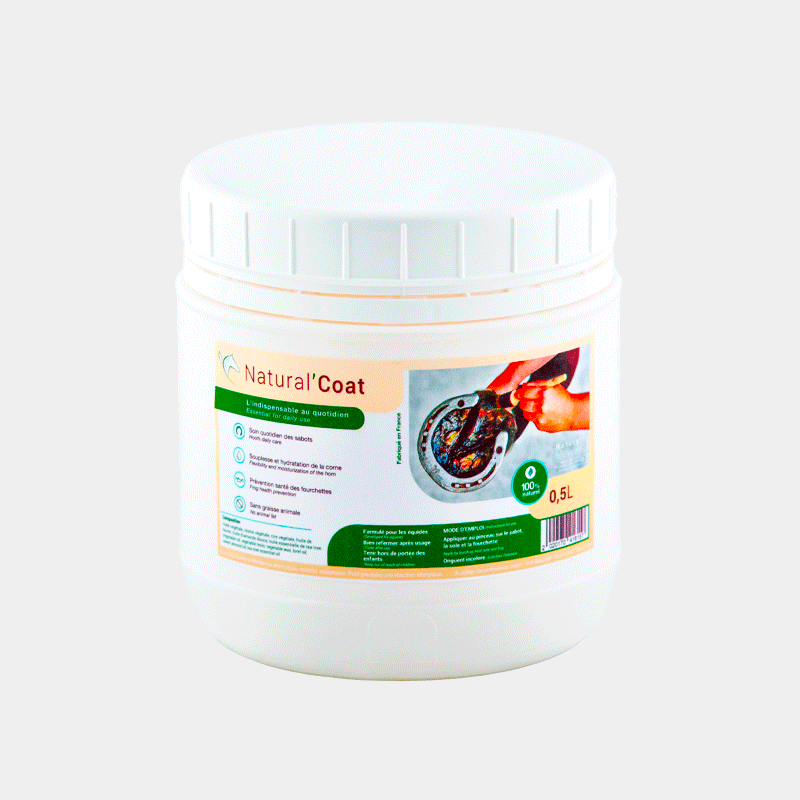 Natural' Innov - Onguent pour sabot Natural Coat incolore 500ml | - Ohlala