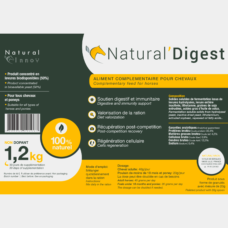 Natural' Innov - Complément digestif Natural'Digest | - Ohlala