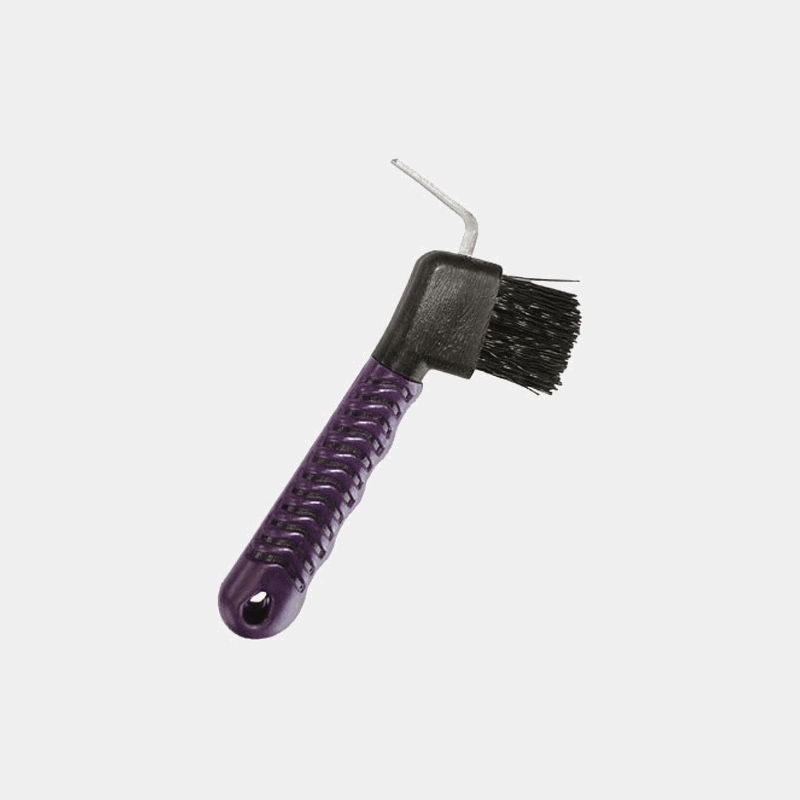 Cure-pieds Soft Hand noir/ violet | - Ohlala