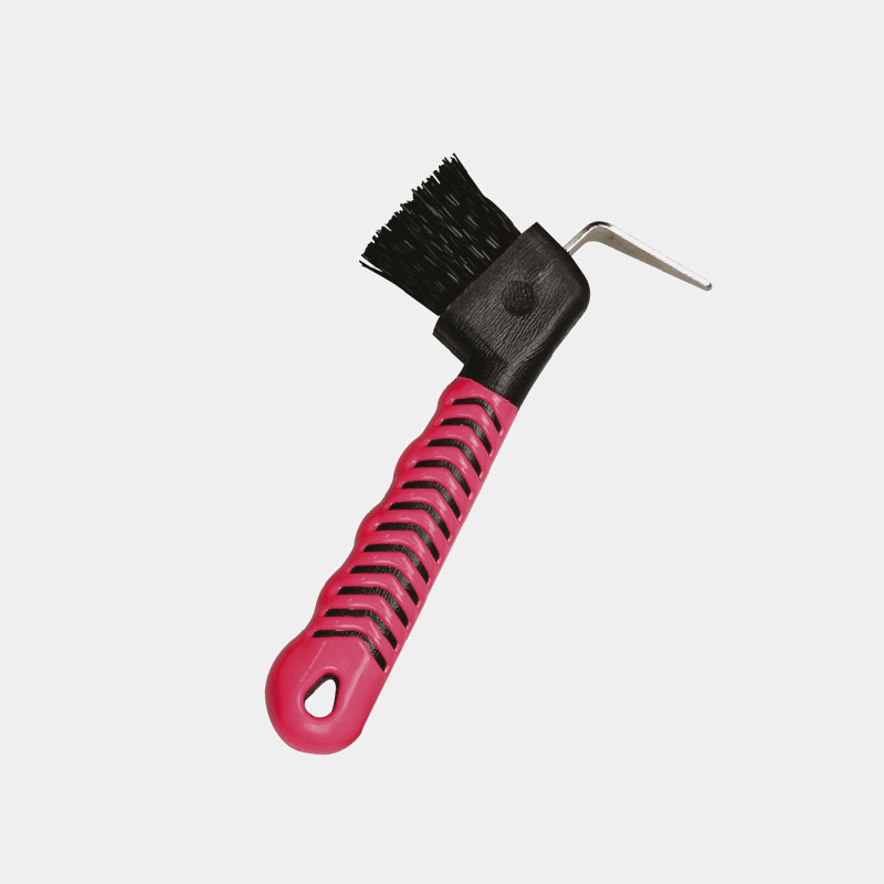 Cure-pieds Soft Hand noir/ fuschia | - Ohlala